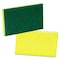 Scotch-Brite Professional Medium-Duty Scrubbing Sponge, 3.6 x 6.1, Yellow/Green, PK20 74 - alternate 3